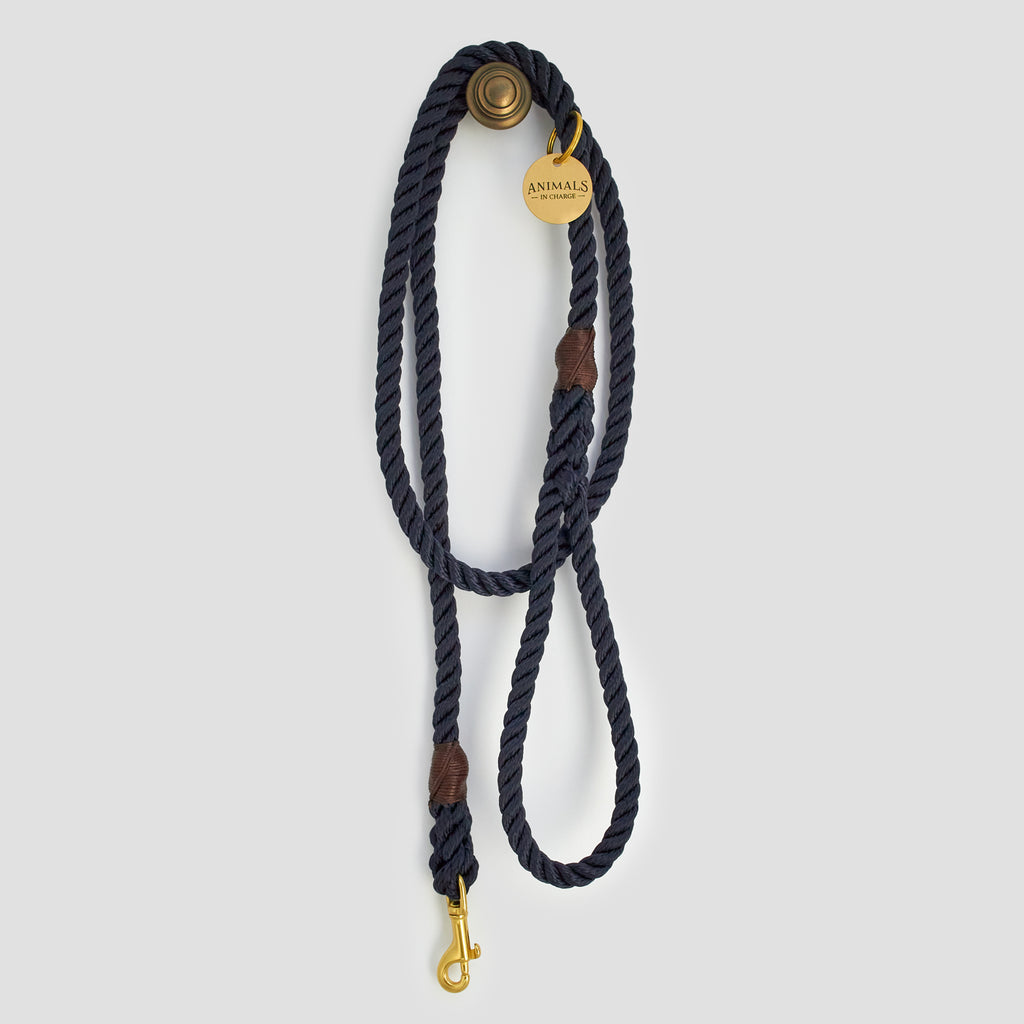 Royal Navy Rope Dog Leash