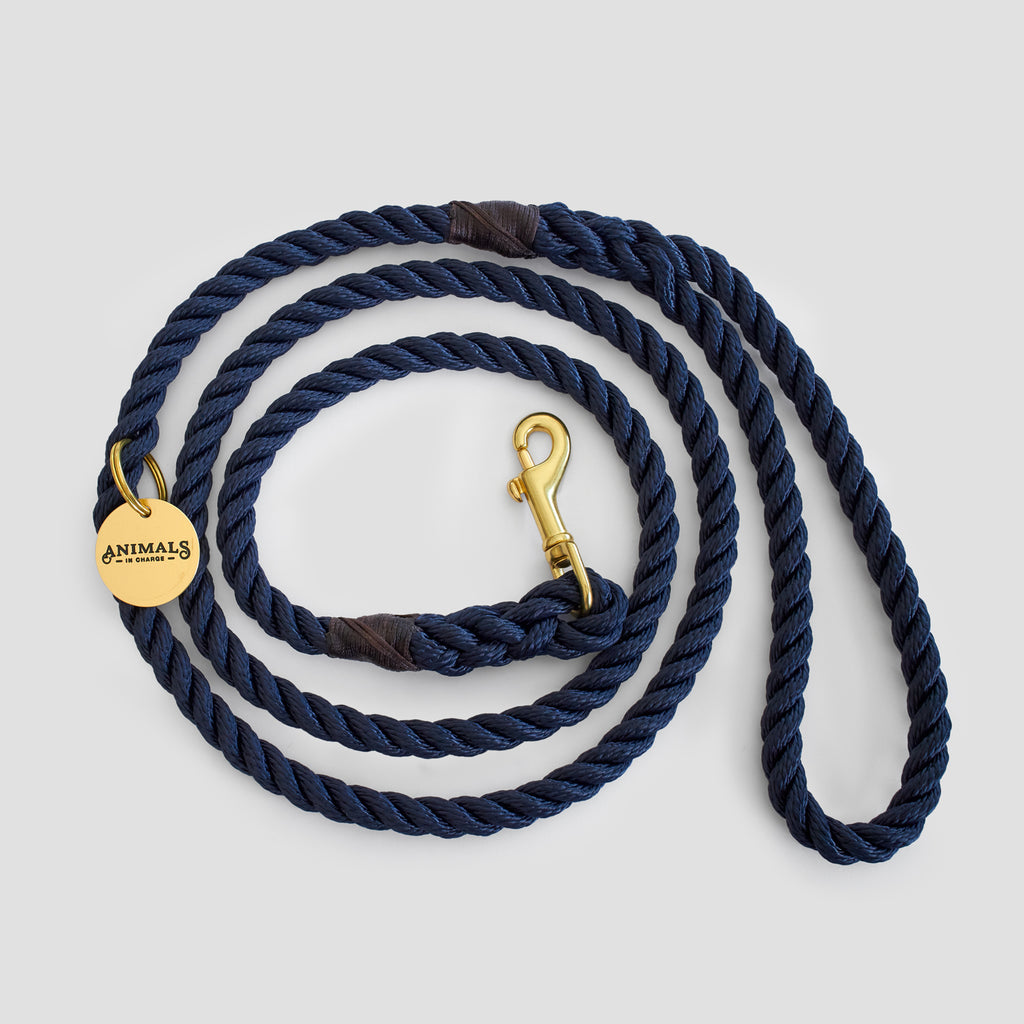 Royal Navy Rope Dog Leash