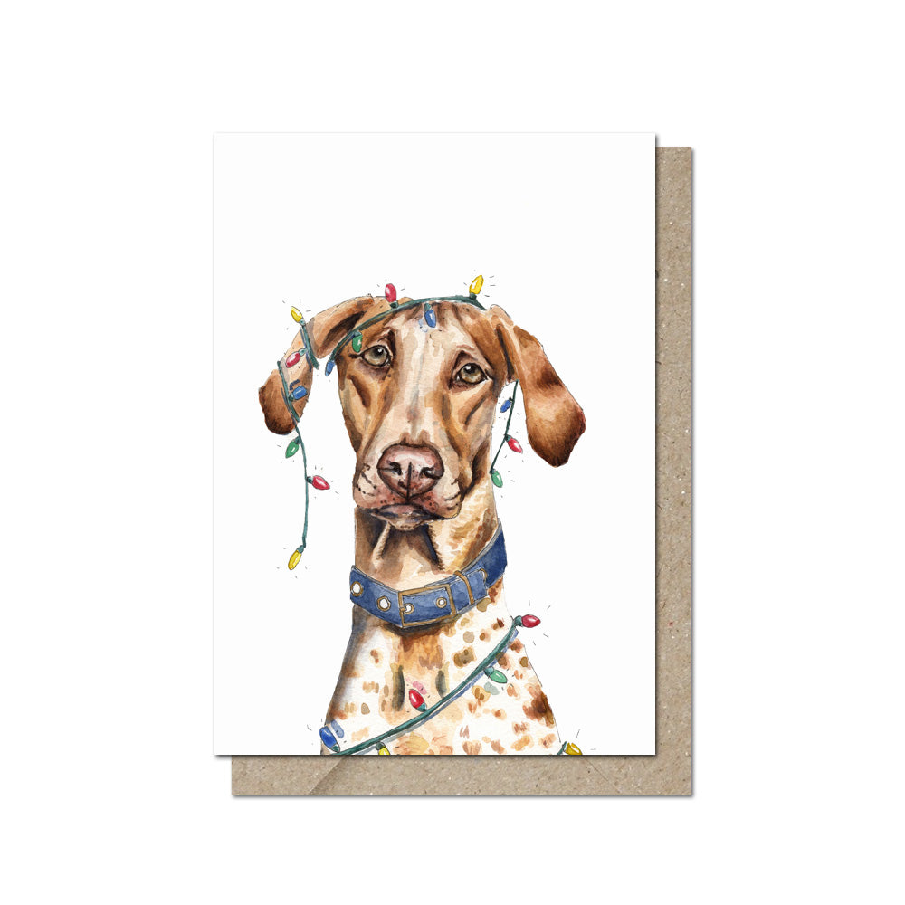 'Ludo in Lights' Greeting Card